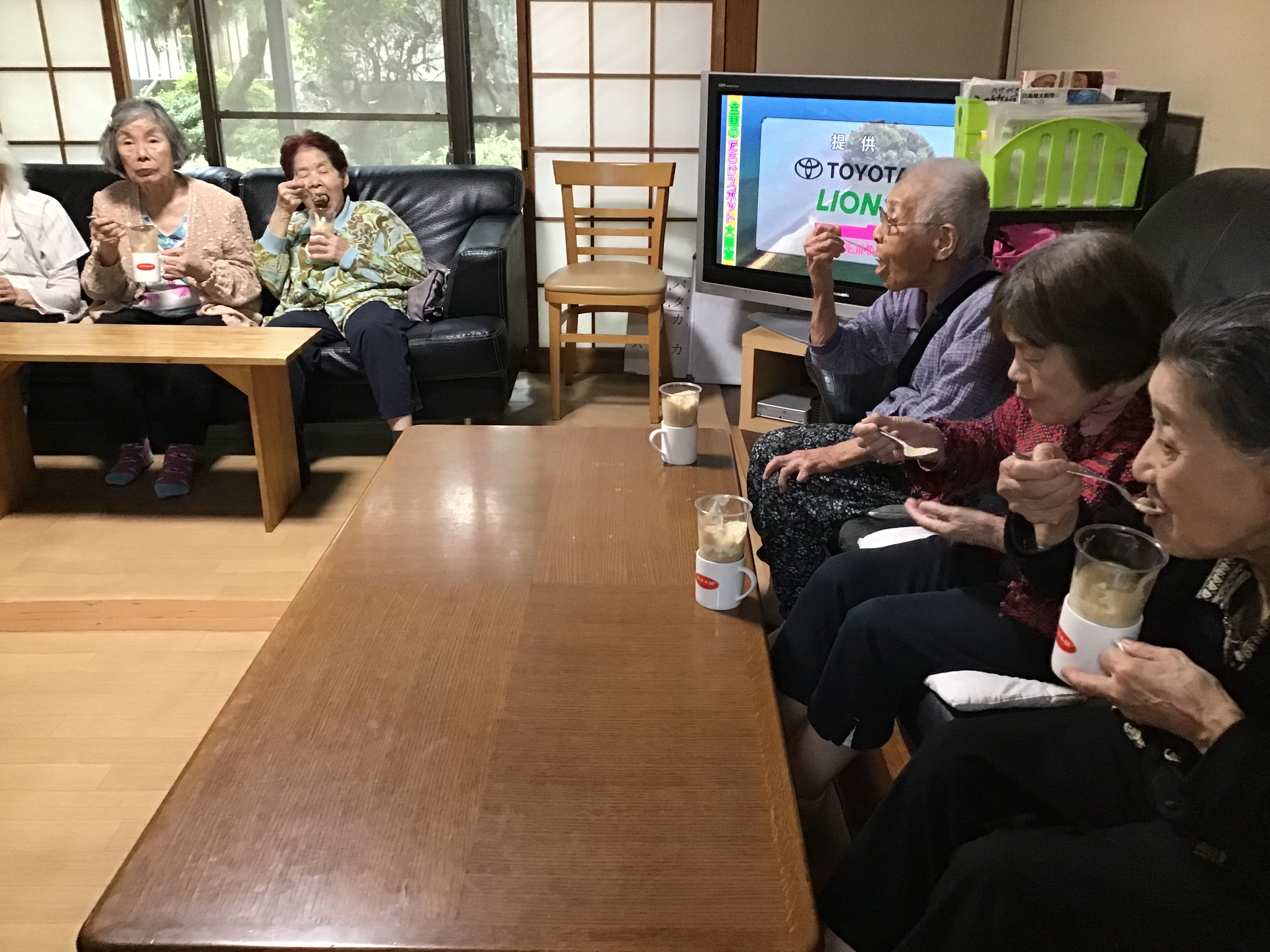 お食事の様子
